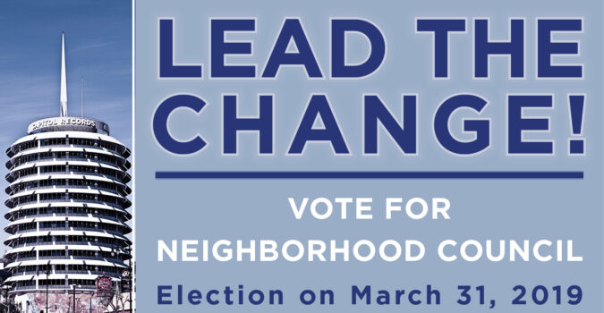 Neighborhood Council Election on Sunday