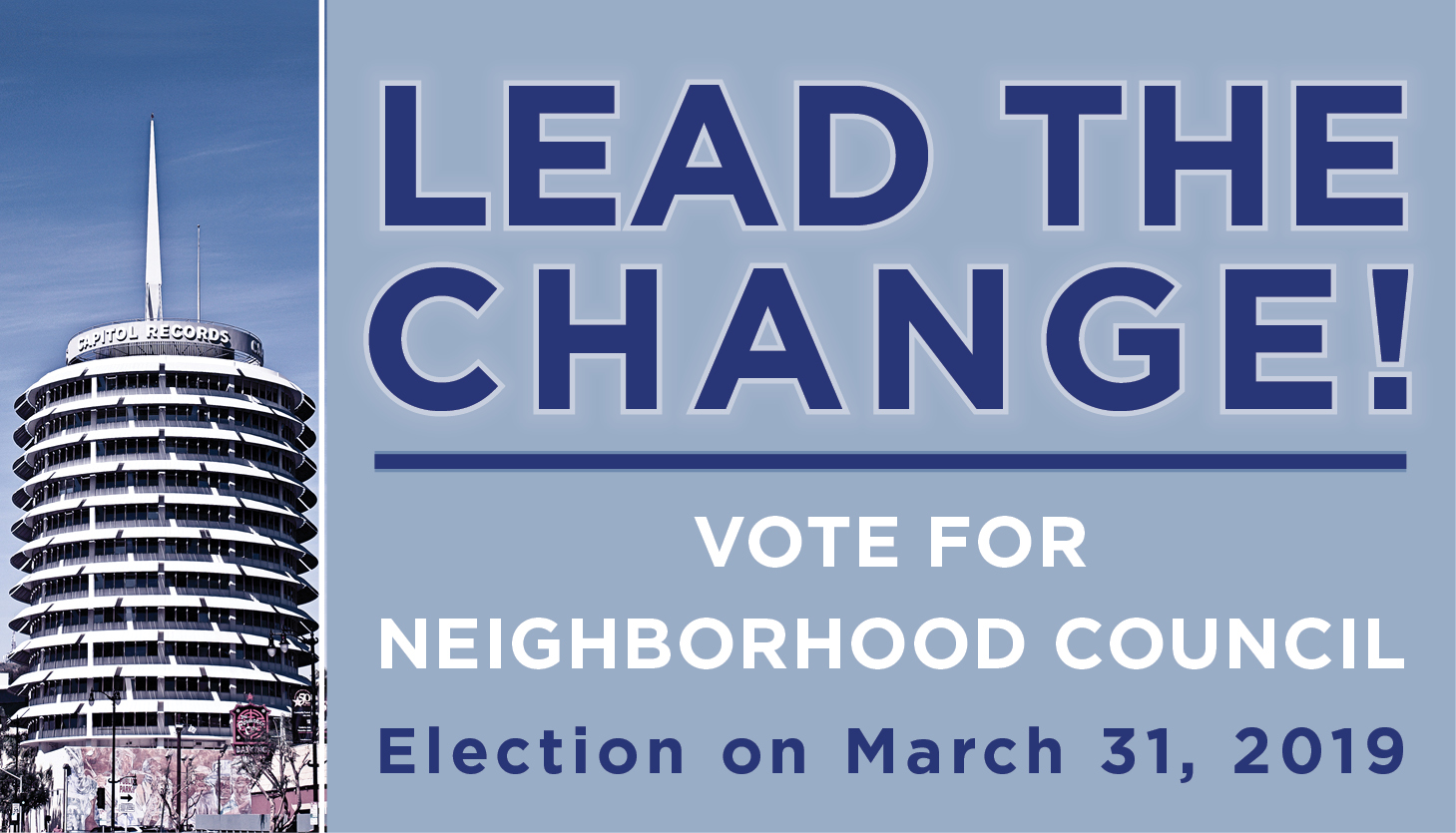 Neighborhood Council Election on Sunday
