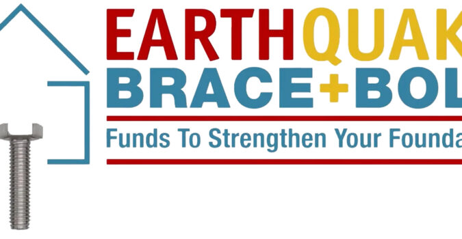Earthquake Brace + Bolt Grant Program Registration Closes Wednesday, Oct 1