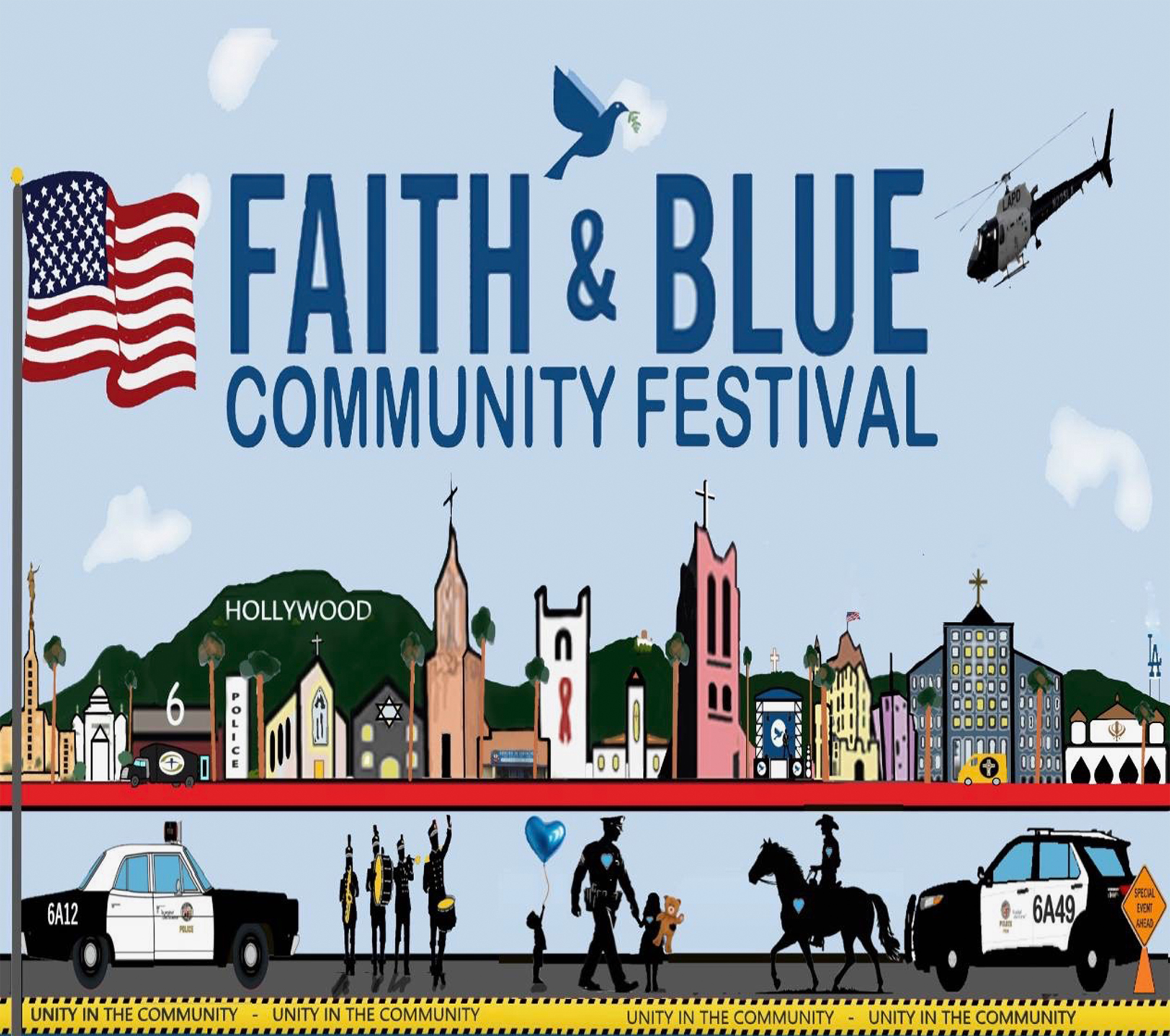 Faith & Blue in Hollywood