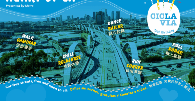 CicLAvia—Heart of LA! on Sunday October 12