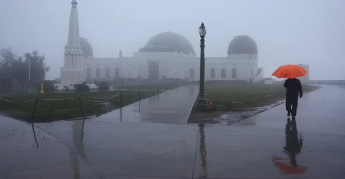Storm Warning for Los Angeles Area