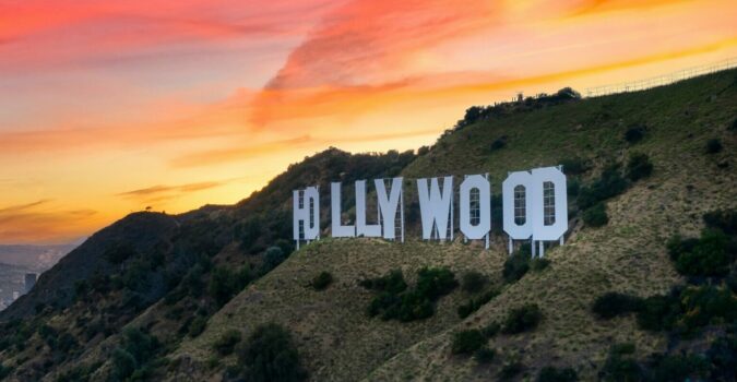 Filming Activity in the Area Surrounding the Hollywood Sign
