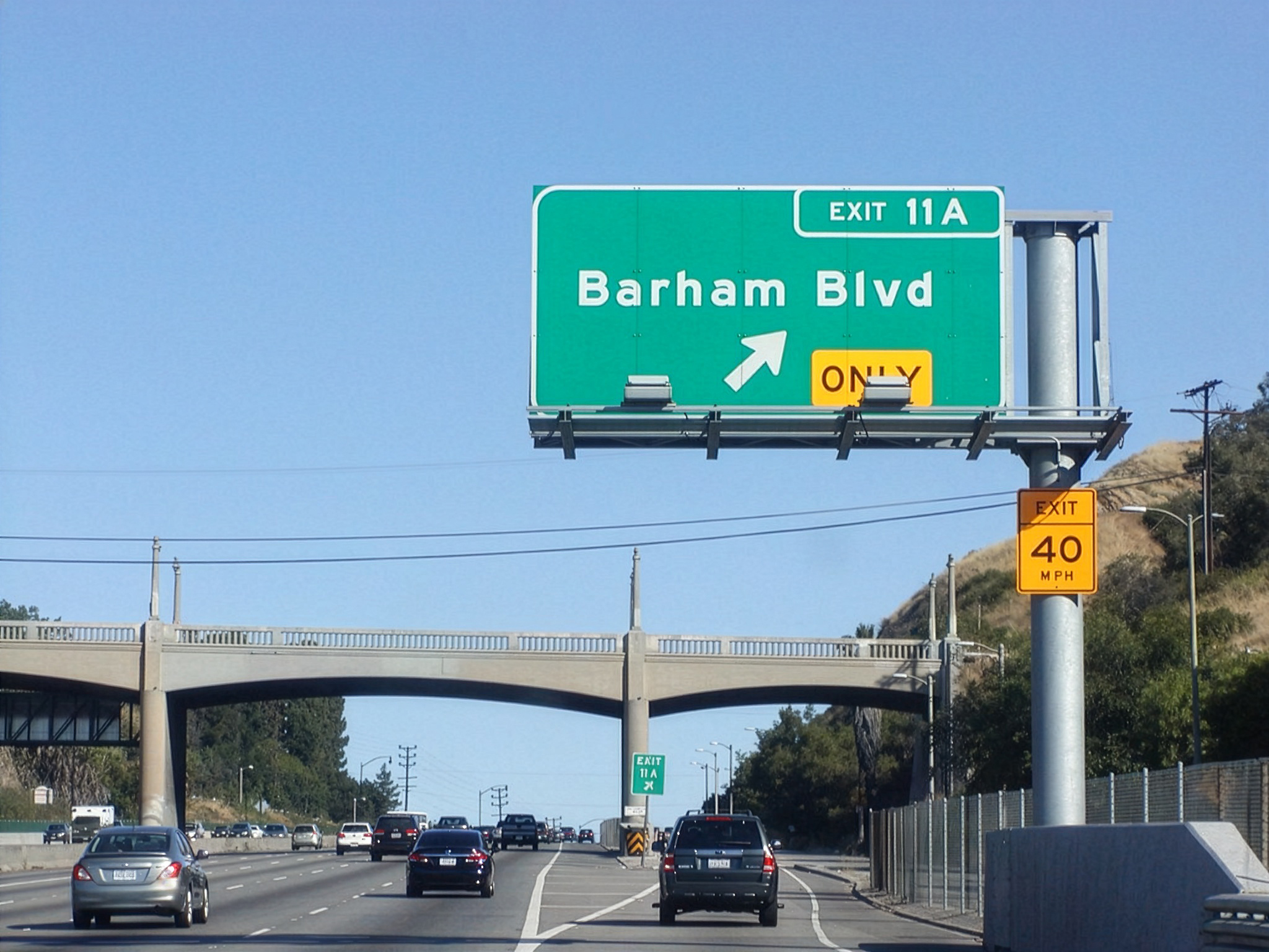 Caltrans Announces Overnight Closures on Cahuenga Boulevard East in April for U.S. Highway 101