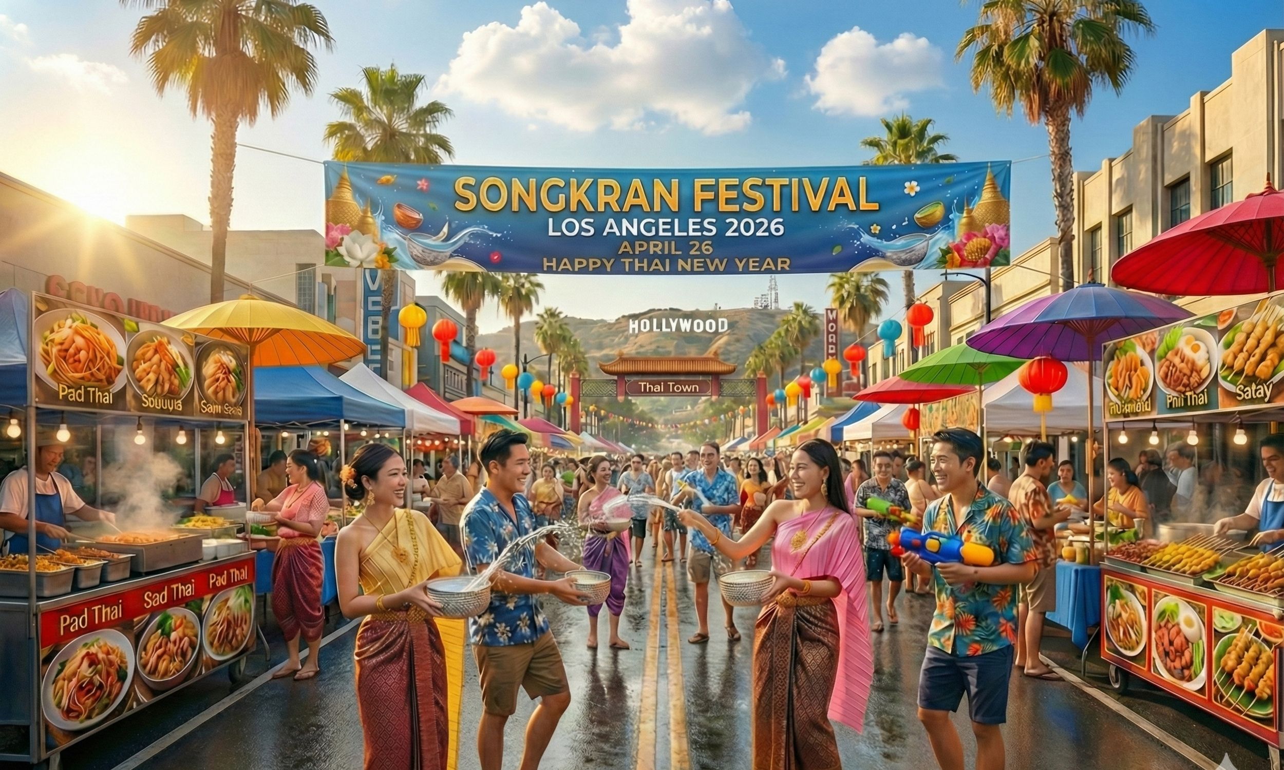 Celebrate Thai New Year In Los Angeles