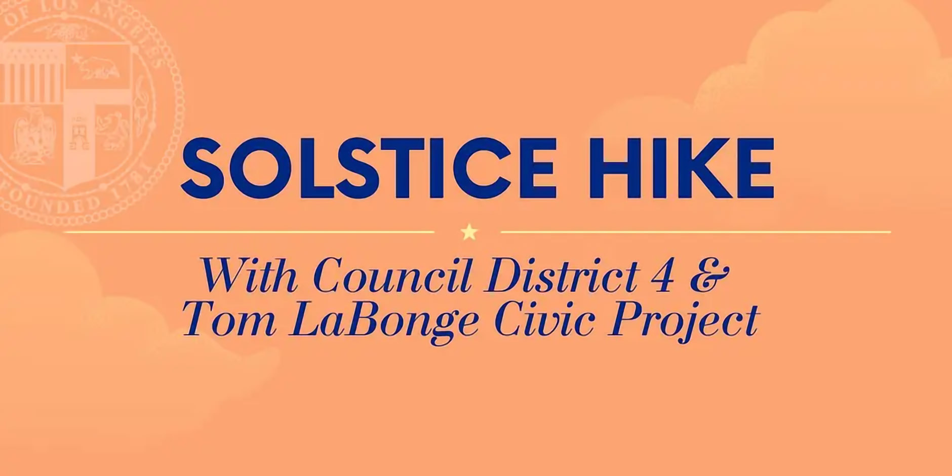 Summer Solstice Hike w/ CD4 and The Tom Labonge Civic Project
