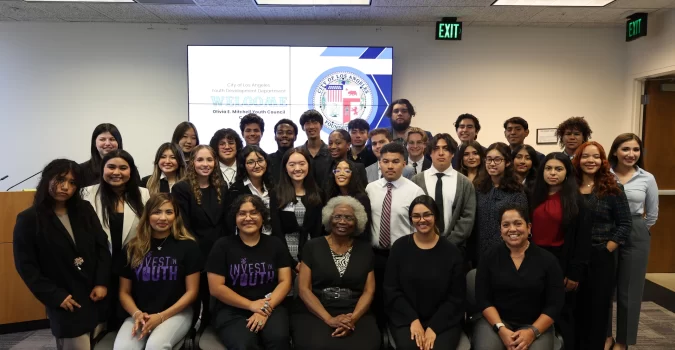 Apply to Join the Olivia E. Mitchell LA City Youth Council