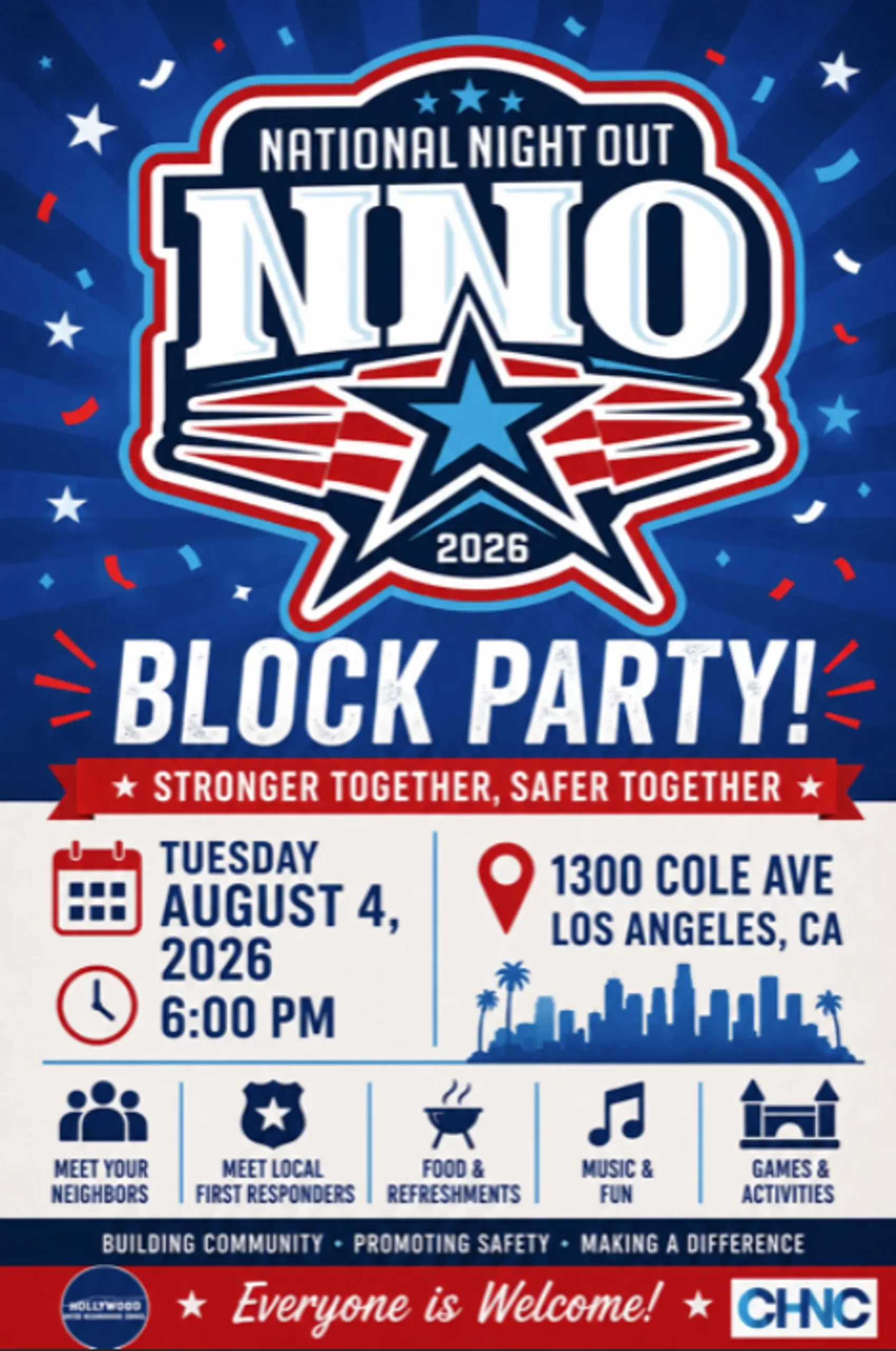 2026 National Night Out Poster