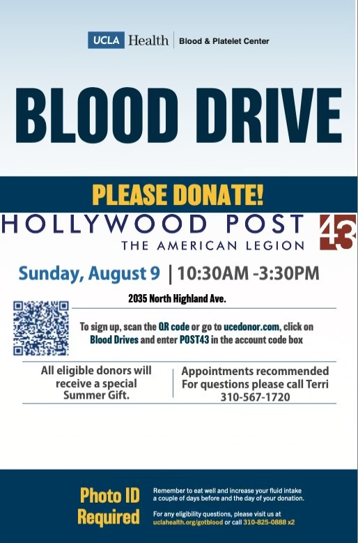 Blood Drive Poster